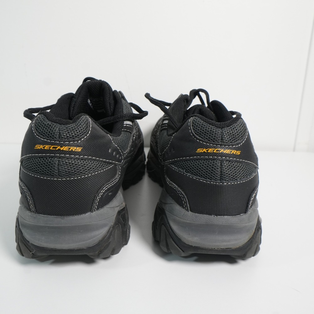 Skechers After Burn Sneakers Mens 10.5 Black Extra Wide Fit Memory Foam 50125EWW - Picture 6 of 9
